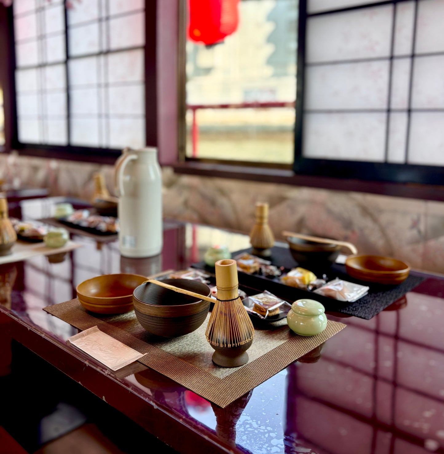 Tokyo Spring Tea Ceremony Cruise Sakura-Theme：snacks&show